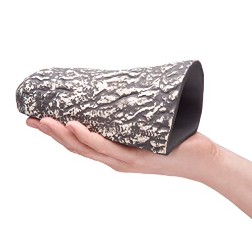 Pleco Cave Cone Breeding Ceramic Decorations Fish Tank Aquarium (Gray) - color: Gray