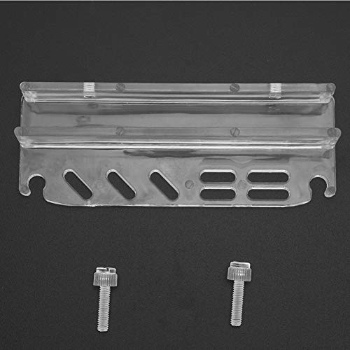 Haofy Aquarium Tool Holder Acrylic 5-20mm Glass Thickness - Fish Tank Organizer with Secure Grip for Rimmed Aquariums Nano Tanks Plant Tweezers Scissors Storage