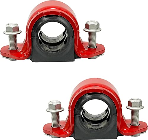 Suspension Dudes 4 PC Front Stabilizer Sway Bar CODE RED EXTREME OEM Bracket/Bushing Kit FITS F-150 2015-2020, Expedition 2007-2024, Navigator 2007-2024, Lobo 2015-2020, K201486 Bushings Made In USA - size: 2015-2020 / 36 MM Bar