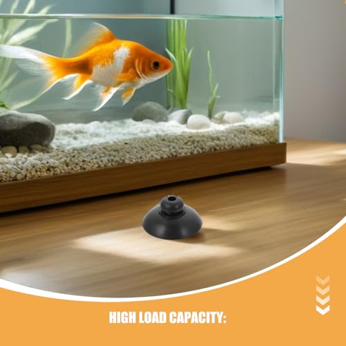 DOITOOL 60PCS Fish Tank Pump Suction Cups Soft Rubber Fish Tank Oxygen Suction Cups 2.5cm/0.98" Clip Sucker for Aquarium Air Pump Hold