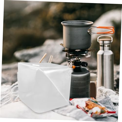 Totority Collapsible Camping Bucket Lid Portable Folding Water Storage Tank for Outdoor Camping Fishing Hiking