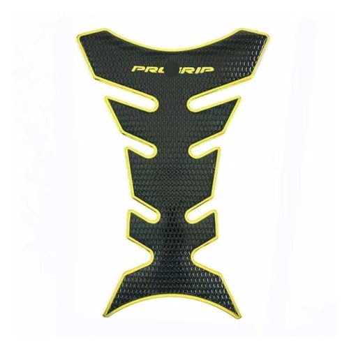 Universal Fuel Tank Sticker for Motorcycle Tank Pad Fish Bone Mat Oil Gas Tank Protector Motorcycle Cover Decal Gas Stickers Decals - color: Model C Golden