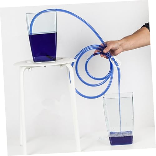 Manual Suction Hose Pump for Car and Fish Tank, Useful Siphon Oil and Water Transfer Tube with Flexible Guide Hose for Fuel and Aquarium Water Exchange