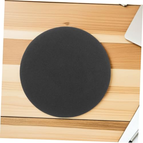 Mipcase Aquarium Bottom Non Slip Pad Shock Absorption Cushion for Round Fish Tank Durable Soft Mat for Micro Landscape Bottles for Home and Office Use
