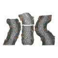 4pcs Resin Fish Tank Landscape Ornament Aquarium Miniature Stone Pathway Bridge Garden Stairs Decoration for Micro Aquarium Scene