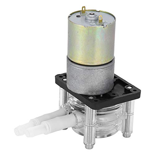 DC Vacuum Pump Strong Suction Self Priming Peristaltic Pump, High for Aquarium Chemicals Liquids and Other Dosing Additives (12V)