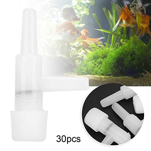 Adjustable Aquarium Air Control Valve, Fish Switch for Airline Pump Accessories, 30 X Control Valve