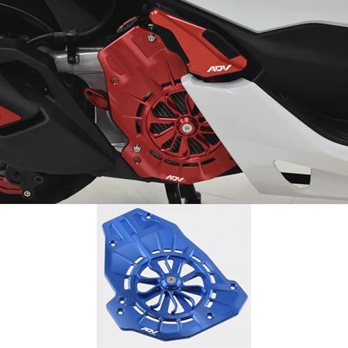 FOR ADV150 ADV160 adv150 adv160 2024 2023 2022 accessories water tank protection cover motorcycle aluminum alloy water tank cooling net cooling grille cooling protection net engine cooling cover (E) - color: E