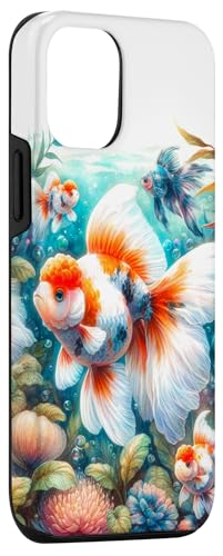 iPhone 13 Pro Oranda Goldfish Underwater Fancy Goldfish Lovers Aquarium Case