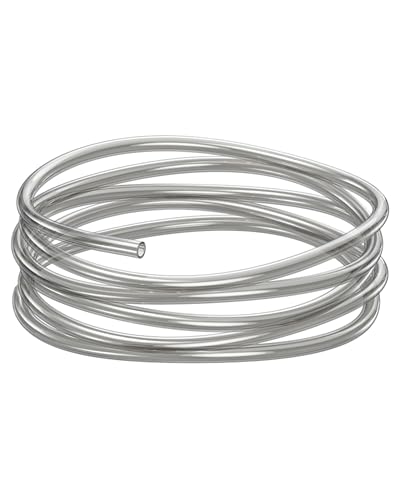 Pawfly Aquarium Airline Tubing 6.5 Feet, Standard 3/16" Black Aquarium Air Tubing for Fish Tank Air Pump Flexible Kink-Resistant Pure PVC Hose for Aquarium Garden Terrarium Pond