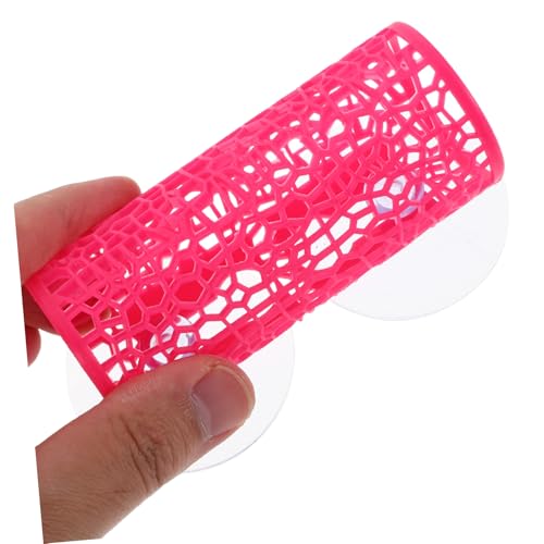 Abaodam 2pcs Betta Tunnel Swim Tube - Fish Tank Accessories Decorations Soft Edged Betta Hammock Bed Shrimp Guppies Hideout Shelter Toys
