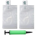 Miupoo Packaging Air Bags,Clear Plastic Inflatable Air Packaging Protector Bag with Free Pump Cushion,Air Inflatable Cushion Blocking Packaging Bag,4x6 Inches,100 Pieces - size: 4x6×100 Inches
