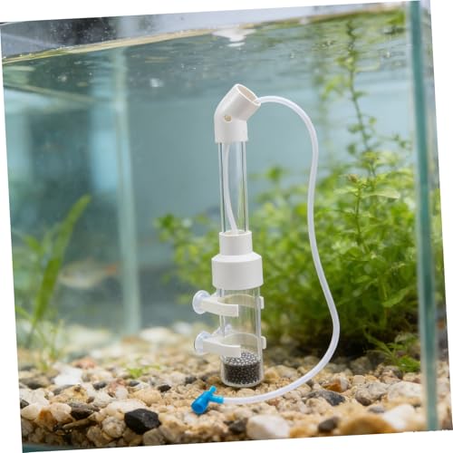 Abaodam 2 Sets 40mm Acrylic Fish Egg Incubator Tumbler for Aquarium Breeding Cichlid and Shrimp Hatchery Box for Fish Egg Hatching and Fry Separation