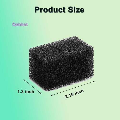 Pet Replacement Sponge Filters Replacement Pre Filter Sponges for 84oz/ 2.5L Pet Water Fountain Cat Water Foam Filter Dog Drinking Water Sponge Foam Filters for Pet Dog Cat Fountain (8)