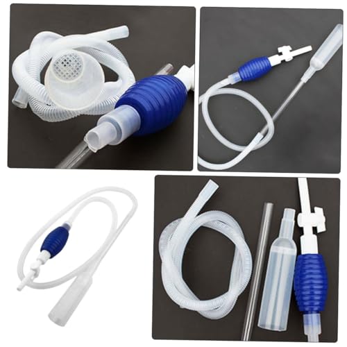 Beaupretty Manual Fish Tank Water Changer and Gravel Vacuum Pump, Medium Size Aquarium Siphon Tool for Fish Tank Cleaning and Pond Sand Washing