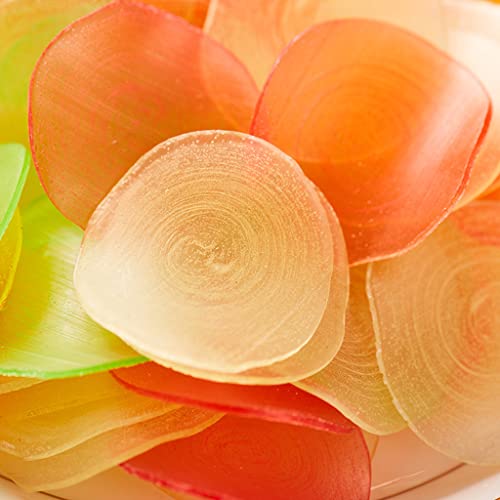 Shrimp Potato Chips (Colored Shrimp Chips), shrimp chips uncooked,180g, 1 Box (one piece)
