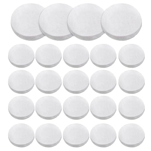 SaferCCTV 24Pcs Fine Filter Pads Water Polishing Pad Compatible with Fx4, Fx5, Fx8, Aquarium Filter Canister Filter Cotton Replacement Pad - color: White, size: 24Pcs