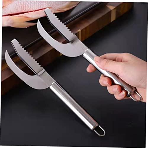Fish Opener Set Reusable Remover Tool Stainless Steel Kitchen Gadgets Easy Handling