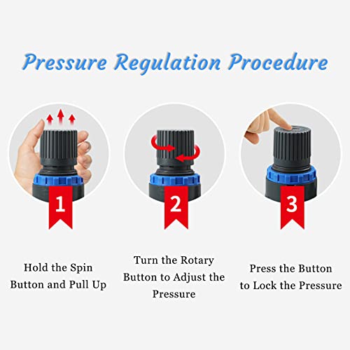 Air Pressure Regulator with Gauge Mini Air Control Valve 1/4-Inch NPT Thread for Air Compressor and Air Tools (0-145PSI) - color: Pressure Regulator and Gauge With Bracket, size: 1/4" Air Regulator