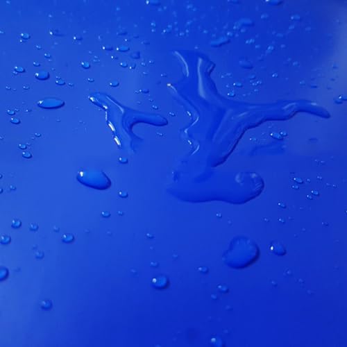 ELEBOX Aquarium Background Blue Black Fish Tank Background Wallpaper Double-Sided Aquarium Backing, Aquarium Decorations for 10 Gallon Aquarium 11.8" x 16.5" - size: 11.8" H x 16.5" L