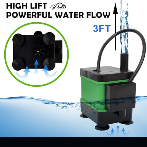 HVAC Condensate Pump Small Pump With Level Sensor For Air Conditioner 110V Automatic Submersible Water For Dehumidifier,Furnace,Green-1 - size: Small (3FT 70GPH)