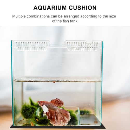 Toddmomy Fish Tank Insulation Pad 11.81 Inch Aquarium Non-Skid Cushion Shock Absorbing Mat for Stable Leveling and Heat Preservation