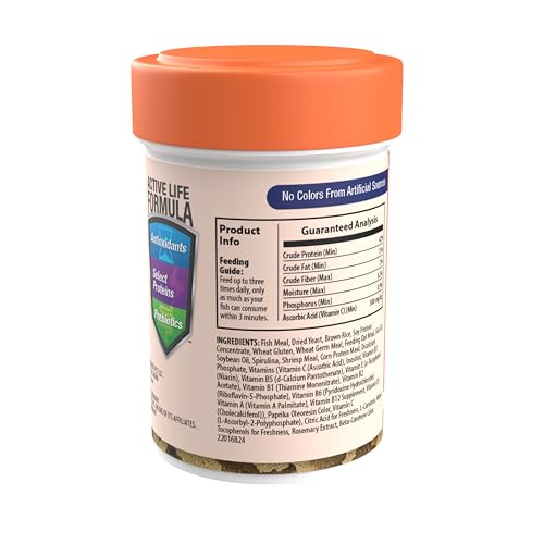 Tetra Goldfish Flakes, Nutritionally Balanced Diet For Aquarium Fish, Vitamin C Enriched Flakes, 0.42 oz - size: 0.42 Ounce (Pack of 1)