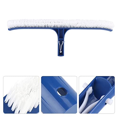 Chrees 43cm Pool Brush Swimming Pool Scrubber Brush with Strong Material, Household Bath Tub Fish Tank Tool Without Holder for Removal on Walls Floors