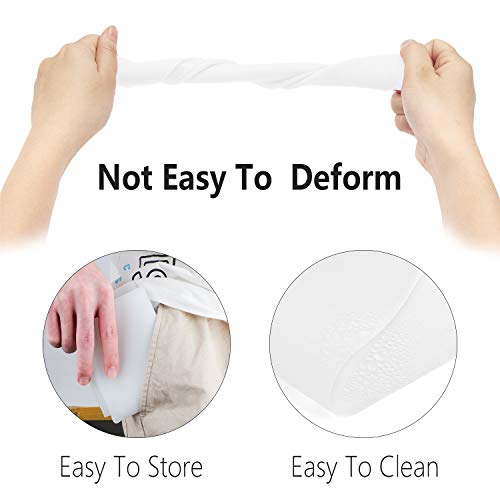 Gartful 3PCS Medium Silicone Mat for Crafts, Resin Jewelry Casting Molds Mat, Placemat, Multipurpose Countertop Protector Pad for Nail Arts, Paints, Epoxy, Resin, Translucent(15.7 x 11.8 inch) - color: Translucent, size: 3pcs - 15.7 x 11.8 inches