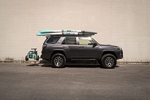 BOTE Mule Fishing Cart, Marine Grade Aluminum, Rod Holder, Universal Beach Wagon, Transportation System, Supreme Durability & Performance, Utility Cargo