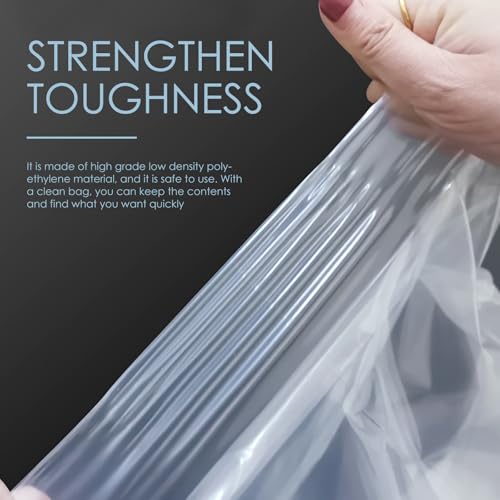 Healifty 20pcs Fish Transport Bags 40x65cm Leak-proof Plastic Packaging Pouches for Live Aquarium Fish Shipping and Storage