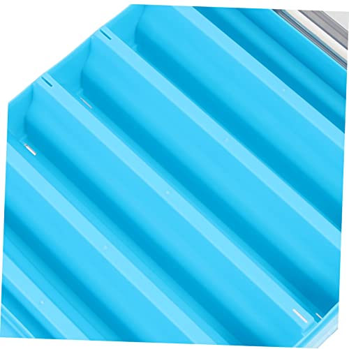 Happyyami Fishing Kit Bait Box Storage Fishing Accessories Containers Sturdy Impact-resistant - color: Sky-blue