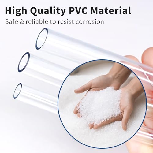 Fish Tank Air Tube, Aquarium Tubing 20 Feet Airline Tubing, Standard 3/16” Air Hose for Fish Tank Air Pump, Hydroponics, Pond