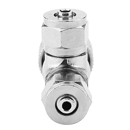 Aquarium Air Pump Check Valves CO2 Regulator Needle Check Valve Bubble Counter Fish Air Regulator (02#)