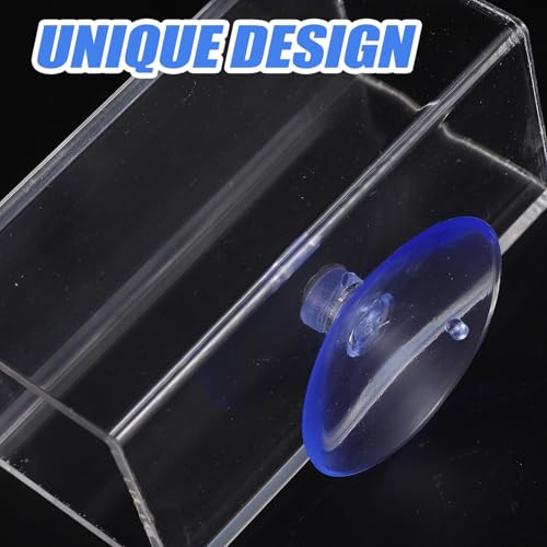 SUPVOX Betta Fish Acrylic Tube Tunnel Dual Purpose Hiding Shelter for Aquariums Secure Decor for Betta Shrimp Easy to Clean and Fish Tank Accessory