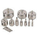 Diamond Hole Saw Diamond Drill Modeling Tool Hollow Drill Crown for Diamond Drill Set 3-70 Mm for Tiles, Glass, Aquariums, Marble, Granite, Ceramics