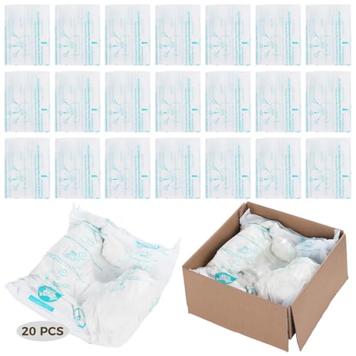 Foam Bags For Shipping 20 PCS 14×16 Inch, Handy Temperature-Activated Expanding Pouches, Instant Pack Quick Packaging - Protective Parcel Solution - color: 20 PCS, size: 16 × 14 inch