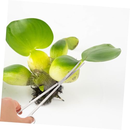 TOYANDONA Aquarium Scissors Tweezers Fish Tank Kit Plant Tools Water Plant Care Accessories