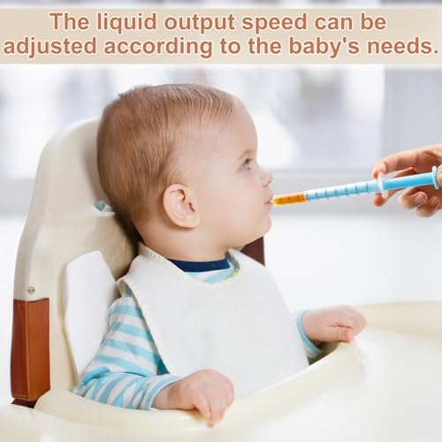 Baby Medicine Dispenser Syringe For Children,Oral Syringes, Liquid Plastic Syringe Without Needle,Leak proof Dosing Tools,5 Uniquely Colour Syringes - 10 Pack - size: 10 Pack