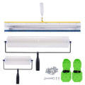 Self-Levelling Tool Kit Self Leveling Concrete Tools Floor Leveling Tools Spike Roller Self Leveling with Spike Shoes Needle Length 20mm