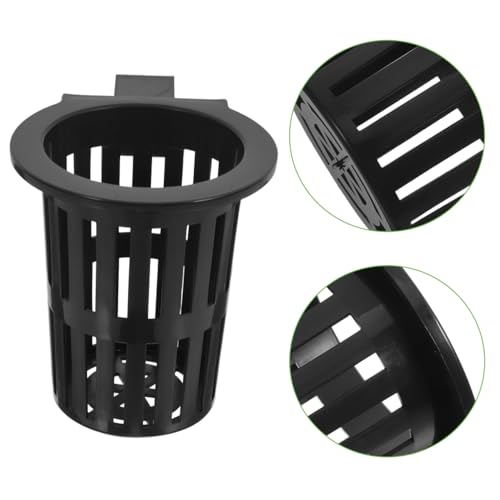 TOYANDONA 2pcs Hydroponic Sweet Potato Baskets Wall Hanging Plant Holder for Fish Tank Decorative Woven Basket Wall Decor
