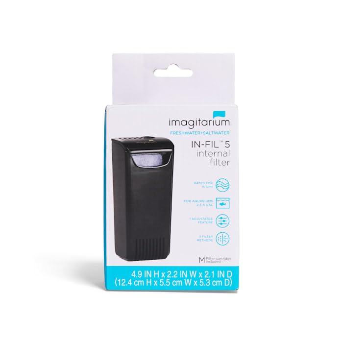 imagitarium by Petco in-FIL 5 Internal Filter 2.5-5 Gallons