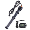 Submersible Aquarium Heater,500W Fish Tahk Heater with Adjust Knob Thermostat 2 Suction Cups and Free Thermometer Suitable for Marine Saltwater and Freshwater (500W) - size: 500W