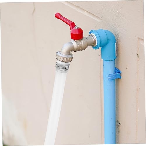 TEHAUX Silicone Tube Set Flexible PVC Hose for Home Brewing Water Oil and Air Transfer 5m Length with Clamps