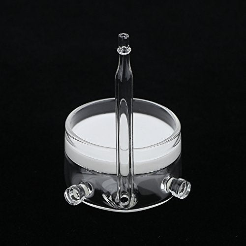 CO2 Diffuser Glass Reactor with U Shape Connecting Tube for Pollen Aquarium Plants Tank(CO2 Diffuser-Large Flat-Bottomed) - color: CO2 Diffuser-Large Flat-Bottomed