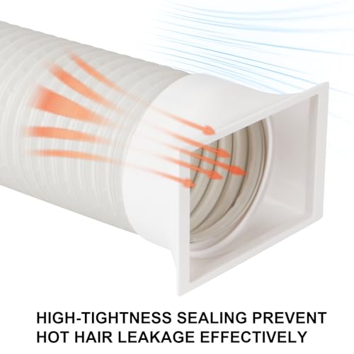 Portable AC Exhaust Hose Coupler 5.9 inch Air Conditioner Unit Vent Tube Connector Portable Air Conditioning Interface Adapter Accessories Parts (AA03) - style: AA03