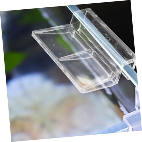 Toyvian 10pcs Height and Aquarium Cover Support Clamps for Easy Installation Fish Tank Accessories for Various