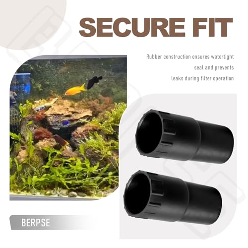 2 Pack A20228 Rubber Connector for FX4 FX5 FX6 High Performance Canister Filter A214 A218 A219 Aquarium Filter Hose Adapter