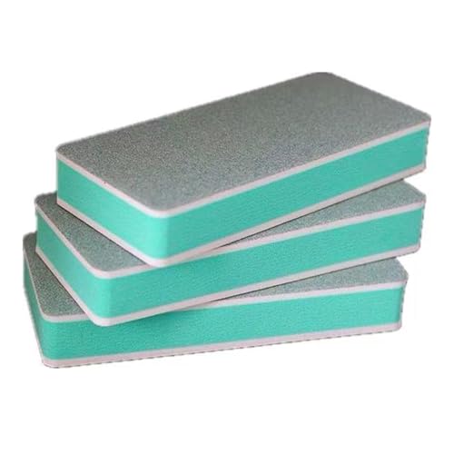 3 Packs Aquarium Limescale Remover, Dual-Action Fish Tank Glass Scraper & Sponge, Handheld Non-Scratch Cleaning Pad for Small Glass Aquarium Maintenance