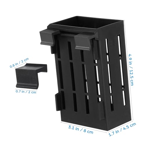 Ipetboom Hanging Aquarium Plant Holder 4Pcs Aquatic Plant Pot with Hook Aquarium Water Plants Planter for Fish Shrimp Plant Cultivation - color: As Shown 2